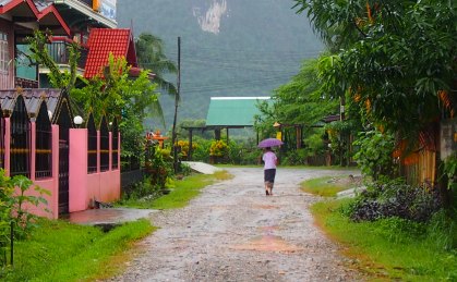  Vang Vieng from Thailand. Bangkok and Kanchanaburi