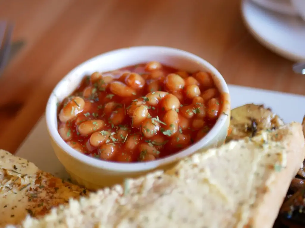 Baked Beans Part of Full English Breakfast