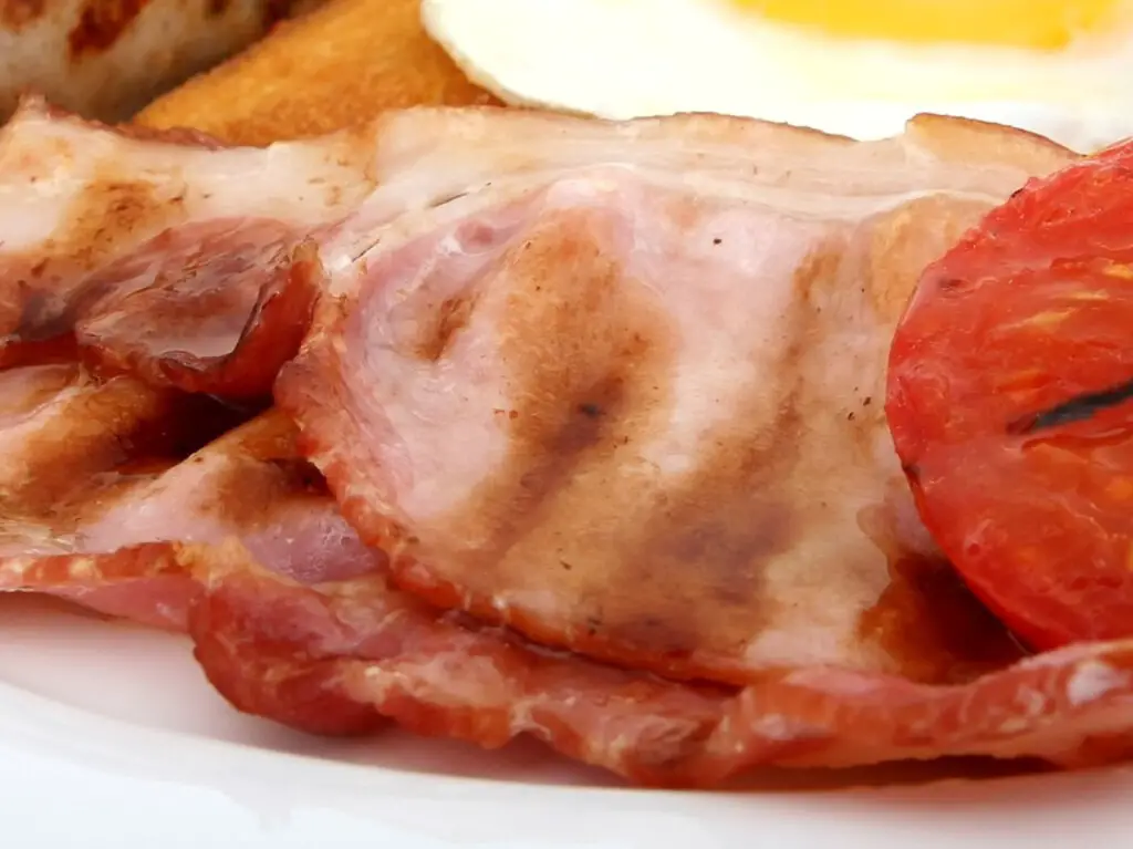 Full English Breakfast British bacon