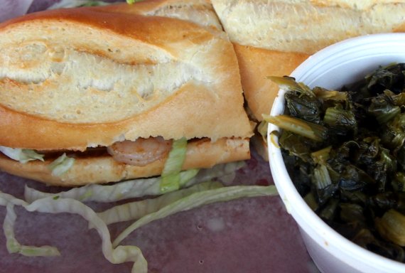 Southern style cooking on a deep south road trip. Po'boys