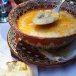 Traditional Romanian Tripe Soup