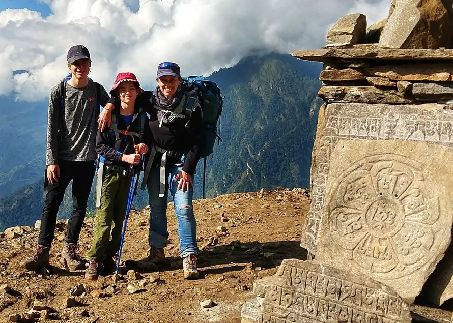 trekkers in Nepal