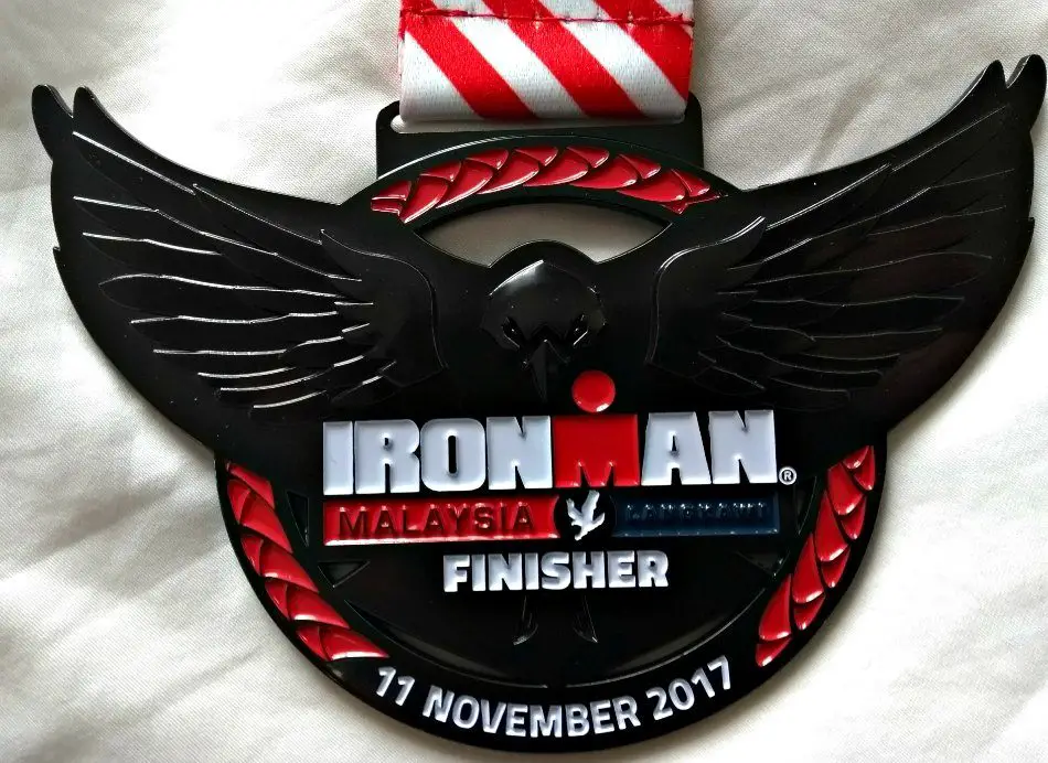 Ironman Malaysia 2017 finishers medal