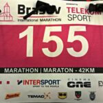 Brasov International Marathon race bib