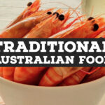 Traditional Australian Food prawns