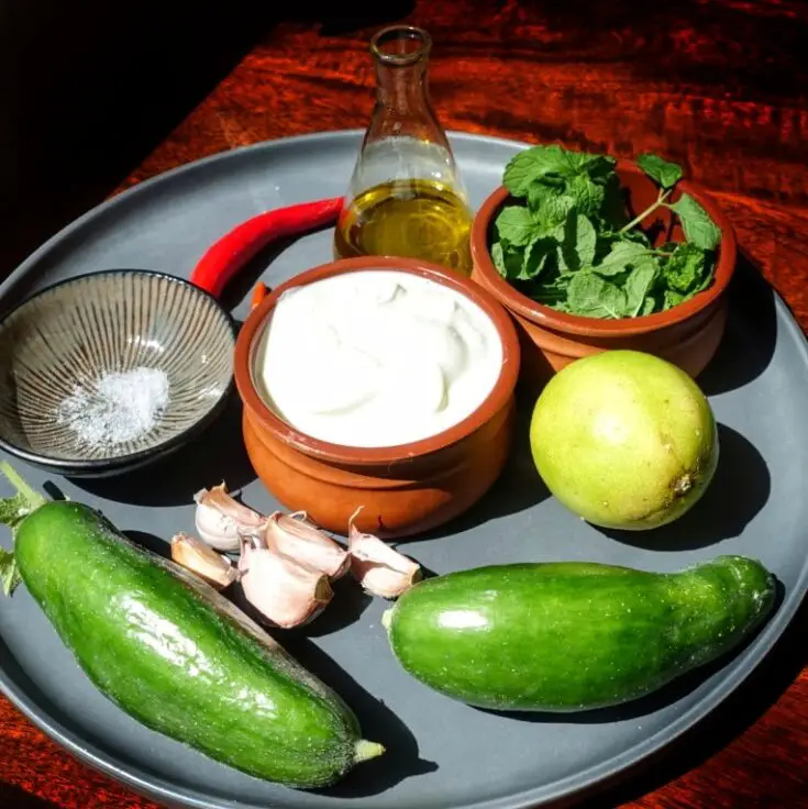 tzatziki recipe ingredients