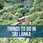 Things to do in Sri Lanka