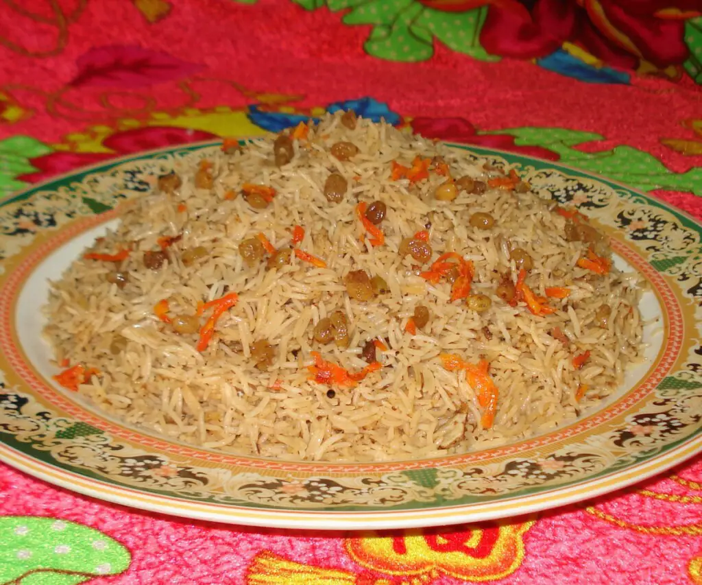 Pulao Nepalese food cuisine