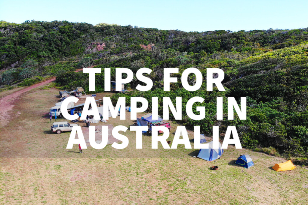 tips for camping in australia
