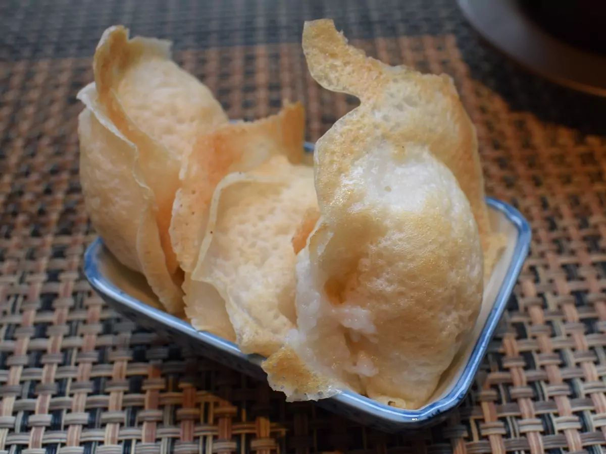 Thai sweet pancakes kanom krok