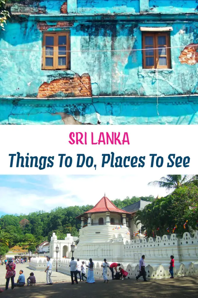 things to do places to see in sri lanka