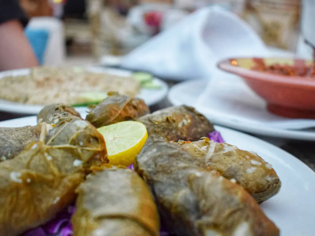 Food from Egypt dishes