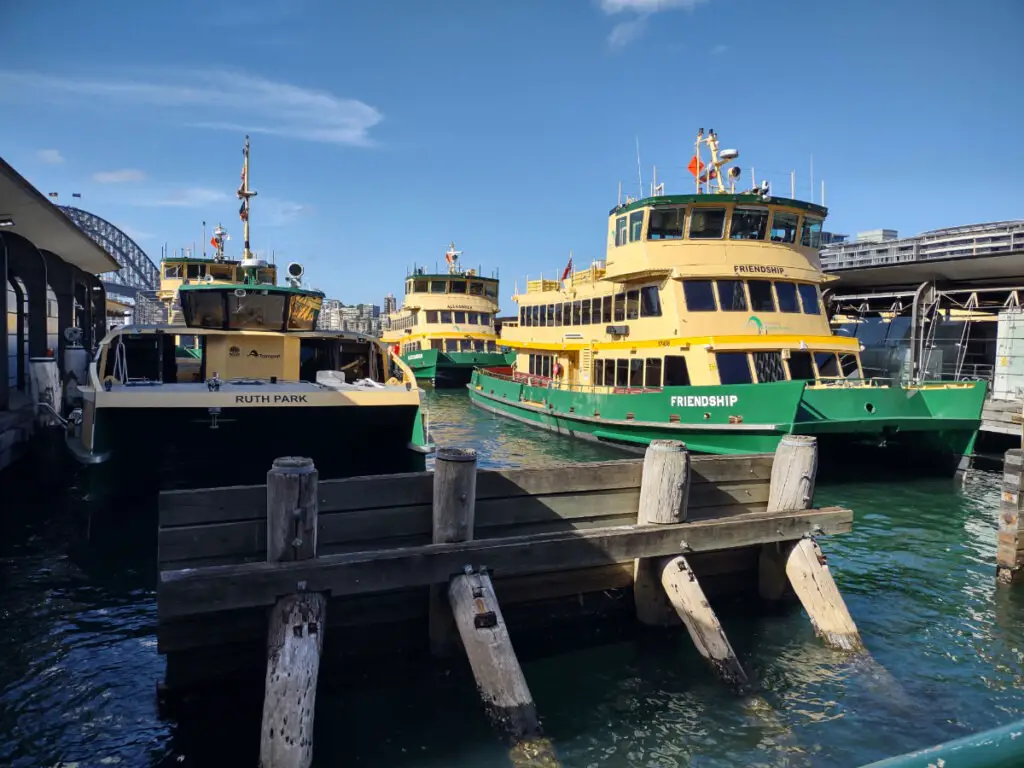 Sydney Circular Quay Ferries
